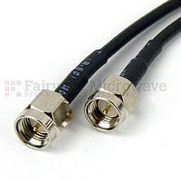 Fairview SCA45316 SMA Male to SMA Male Cable RG174 Coax and RoHS