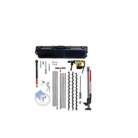 AMS 209.95 Heavy Duty GVP Kit w/Dedicated Tips, Retract-A-Tip, Flighted Augers and DeWalt D25763K- 2" SDS Max Combination Hammer Drill