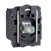 SCHNEIDER ZB5AW0B13 Contact Blocks WHITE 24V PROTECTED LED W/2 N/O CONTACT