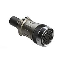 Amphenol SINE Systems AHDM06-24-19SN-059 Connectors Plug Kit, shell size 24, 19 positions socket, standard seal, wide thread, cable clamp backshell