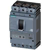 SIEMENS 3VA21637HN360AA0 Line Protection BRKR 3VA21 3P 63A 110KA ETU3-LSI BOX