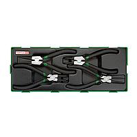 TOPTUL GTA0417 4PCS - Retaining Ring Pliers Set