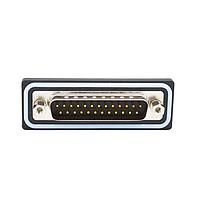 NorComp SDF-R25-113L011 Plug 25 pin R/A solder M flash 4-40 int thrd