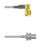 Amphenol Custom Cable Q-340040005060i RF Cable Assemblies SMA-RP/BNC-SJB G316 60I