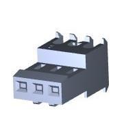 AMP Connectors - TE Connectivity 3-641199-3 Receptacle Assembly 03P MTA100 CONN ASSY WHT LF