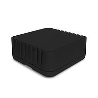 New Age Enclosures P3A-303012 Vented Vented Cube 3.0 x 3.0 x 1.2 inch - Black