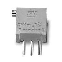 TT Electronics / BI Technologies 68WFR50KLFTR Trimmer Resistors - Multi Turn 1/2W 50K Ohms 10% MULTI TURN