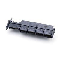 Molex 45984-2243 Receptacle Headers EXTreme LPHPower RECP Header Right-Angle 2 Power CONT 24 CONT Select Au Plating