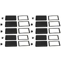 Hammond Manufacturing 1457NWPF-10 Extruded End Panel/Gasket w/Flange, Pack 10