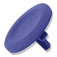 SCHNEIDER ZBL6 Switch Bezels / Switch Caps PSH BTTN CAP PRJCTNG UNMARKED BLUE