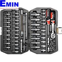 Yato YT-1450 Socket set 1/4" 56pcs