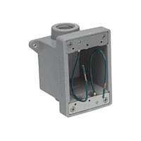 Molex 1301280118 Outlet Box FD BOX 1 GRAY