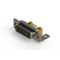 EDAC 630-7W2-240-4TC Mixed Contact D-Sub Connectors Right-angle Power Combo D-Sub Connector