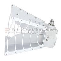 Fairview SH0118N  Broadband Gain Horn Antenna Operating From 1 GHz to 18 GHz With a Nominal 11 dB Typical Gain With N Female Input Connector