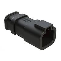 Amphenol SINE Systems ATP04-4P-SR02 Connectors 4 POS RECEPT GREY
