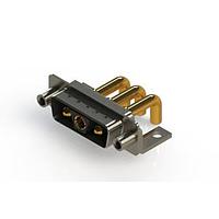 EDAC 629-3WK3650-4N6 Mixed Contact D-Sub Connectors Right-angle Power Combo D-Sub Connector