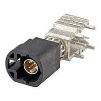 Rosenberger D4S20Y-400A5-A PCB Connectors Right Angle Plug PCB w/Housing T&R Black