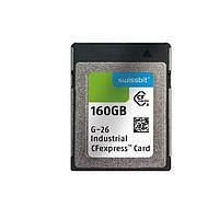 Swissbit SFCE020GW1EB2TO-I-5E-11P-STD CFexpress Cards Industrial CFexpress Card, G-26, 20 GB, 3D PSLC Flash, -40C to +85C