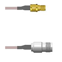 Amphenol Custom Cable Q-2T04B0001120i RF Cable Assemblies SMA-SJ/TNC-SJ G178 120I