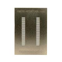 Chip Quik FPC050P040-DPT-S FPC Connectors FPC/FFC SMT Connector (0.5 mm pitch, 40 pin or less) Dual Pass Through Adapter Stencil