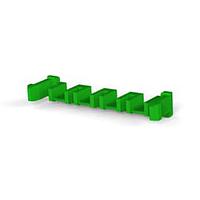 AMP Connectors - TE Connectivity 1376396-1 Power to the Board 5MM POWER KEY D/L PLATE GREEN