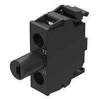 EAO 45-320.2G16 Switch Contact Blocks / Switch Kits Illumination element base mounting yellow screw terminal 24V AC/DC