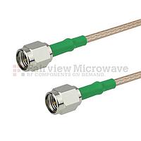 Fairview FMC0202316LF SMA Male to SMA Male Cable RG-316 Coax and RoHS Compliant
