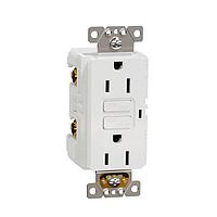 Square D SQR51101WH Receptacles TR GFCI 15A RECEPTACLE RESI WH