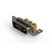 EDAC 629-3WK3640-4TC Mixed Contact D-Sub Connectors Right-angle Power Combo D-Sub Connector