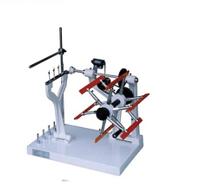 Wrap reel equipment used for preparing yarn skeins in textile testing