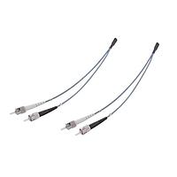 HARTING 33012410020007 Fiber Optic Cable Assemblies ST Fiber Optic Jumper Cable Assembly, 2xST Duplex, MM 50/125um, 2.0m