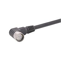 HARTING 21373600D75050 Sensor Cables / Actuator Cables M23 19pole angled female open 5m, PVC