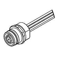Molex 1200845095 Straight M12-RECEPT-8P-FEM-FR-M16-0.3M