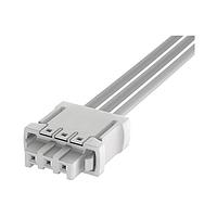 HARTING 14310513101160 Pluggable Terminal Blocks har-flexicon, 5pin female, vertical, w/ push-in spring cage termination - 24-20AWG, 6Amps, pitch 2.54mm, Color White