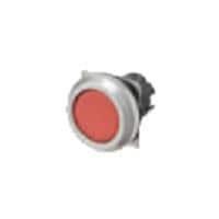 Omron Automation and Safety A30NZ-MNM-UAA Pushbutton Switches Blue Brshd Metl Bezel, Flat