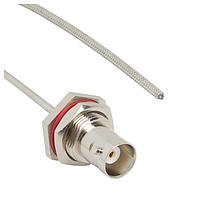 Amphenol RF 095-850-234M060 RF Cable Assemblies BNC Straight Bulkhead Jack to Unterminated 0.085 Hand Formable 50 Ohm 600 mm (23.62 Inches)