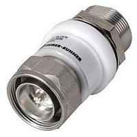 HUBER+SUHNER 9077.41.0036 RF Adapters - In Series HV DC-DC Block, 716 jack (f) - 716 plug (f), 1kV