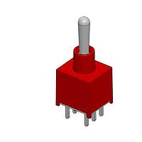 Dailywell 2AD3T3A02M2QES Toggle Switches DPDT ON-OFF-ON PC