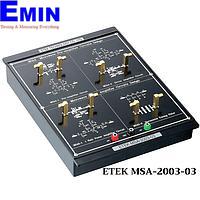 ETEK MSA-2003 Microwave Active Circuit Trainer (8 Modules)