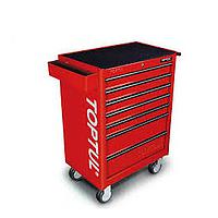 TOPTUL GT-28306- 283PCS W/7-Drawer Tool Trolley  GENERAL SERIES - RED