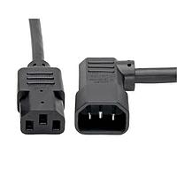 Tripp Lite P005-006-14LA AC Power Extension Cord 14AWG X 3C 100-250V 15A LEFT ANGLE 6'