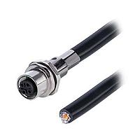 Same Sky (formerly CUI Devices) CDM1270-04D-FW-R9-050-67 Sensor Cables / Actuator Cables Solder Type,Rear Fasten PG9,D-Code 4PIN ,Screw Copper alloy,PUR 0.5M