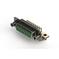 EDAC 622-M15-260-GN5 D-Sub Connectors - Standard Density EDAC Right Angle D-Sub Connector