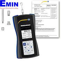 PCE DFG N 500-ICA Force Gauge (0~500 N; 0,1 N; ISO Calibration Cert.)