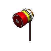 EAO 84-5031.2B40 Safety Switches E-STOP PSHBTN1NC 1NO ILLUM LED RED