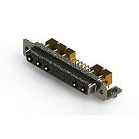 EDAC 630-17W5640-5TB Mixed Contact D-Sub Connectors Right-angle Power Combo D-Sub Connector