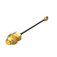 Maxtena MCA-04-12-1.37-SMA-JACK RF Cable Assemblies SMA JACK (FEMALE) TO IPEX 1 LK FOR 1.37 CABLE- 100mm cable length