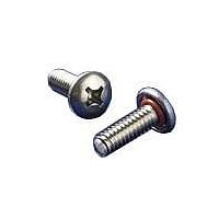 APM HEXSEAL RM2.5x6MM 2701 Screws & Fasteners M2.5X6MM, Phillips Pan Head, 18-8 Stainless Steel with Silicone O-Ring, Seal Screw