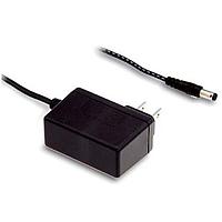 MEAN WELL GSM12U12-P1J Fixed Plugs 12W 12V 1A Medical US 2.1x5.5