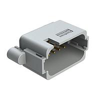 Amphenol SINE Systems AT04-18PA-BM11 Connectors 18 Position, PCB Receptacle, Flangeless, Self-Threading, Keyed A, Gold Plated Contacts Included, Gray Body
